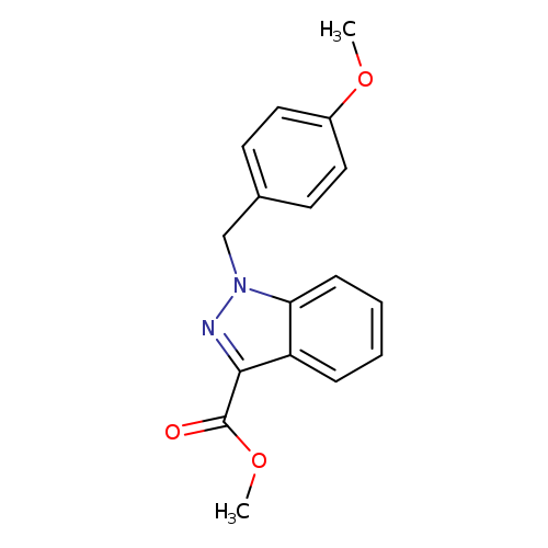 Methyl 1-(4-methoxybenzyl)-1H-indazole-3-carboxylate