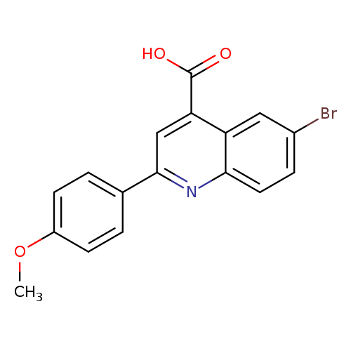 6-Bromo-2-(4-methoxyphenyl)quinoline-4-carboxylic acid