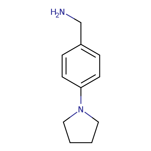 Benzenemethanamine, 4-(1-pyrrolidinyl)-