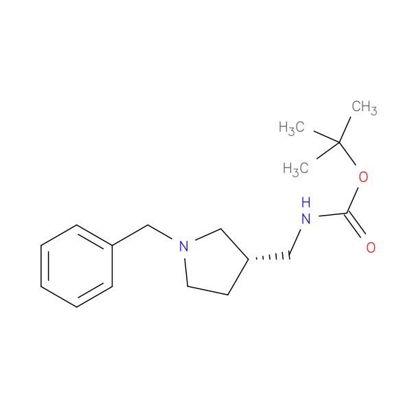(S)-1-BENZYL-3-N-BOC-AMINOMETHYLPYRROLIDINE