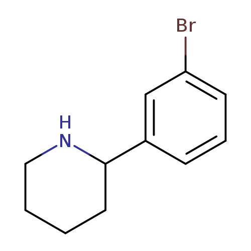2-(3-Bromophenyl)piperidine