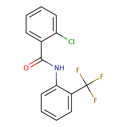 2-chloro-N-[2-(trifluoromethyl)phenyl]benzamide