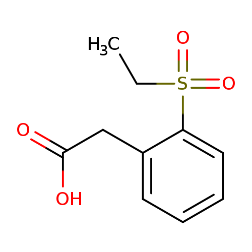 2-(2-(ethylsulfonyl)phenyl)acetic acid