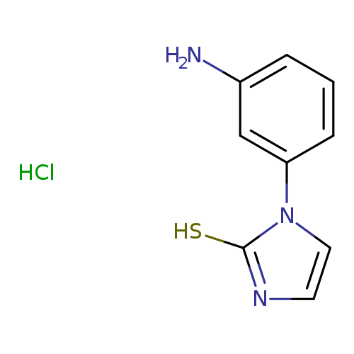 1-(3-aminophenyl)-1H-imidazole-2-thiol hydrochloride