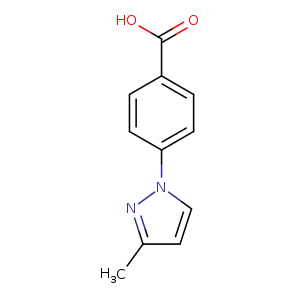 4-(3-methyl-1H-pyrazol-1-yl)benzoic acid