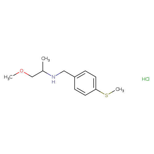 1-Methoxy-N-(4-(methylthio)benzyl)propan-2-amine hydrochloride