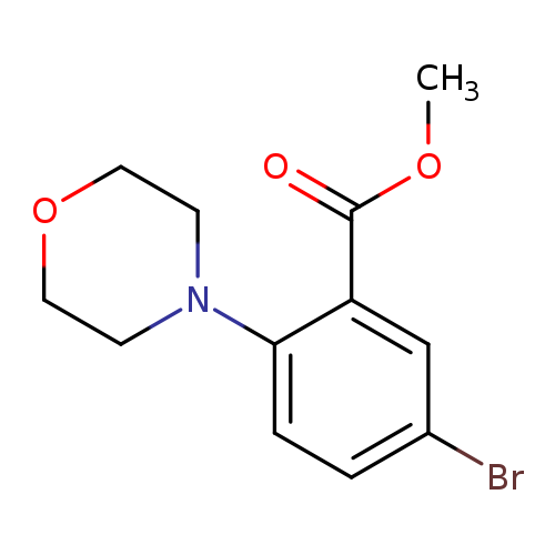 Methyl 5-bromo-2-morpholinobenzoate