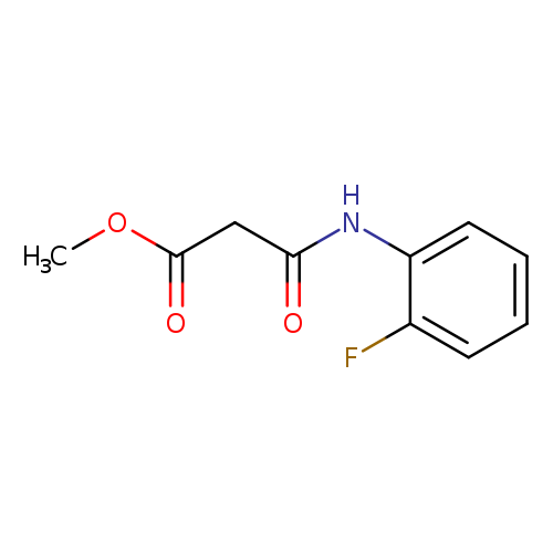 Methyl 2-[(2-fluorophenyl)carbamoyl]acetate