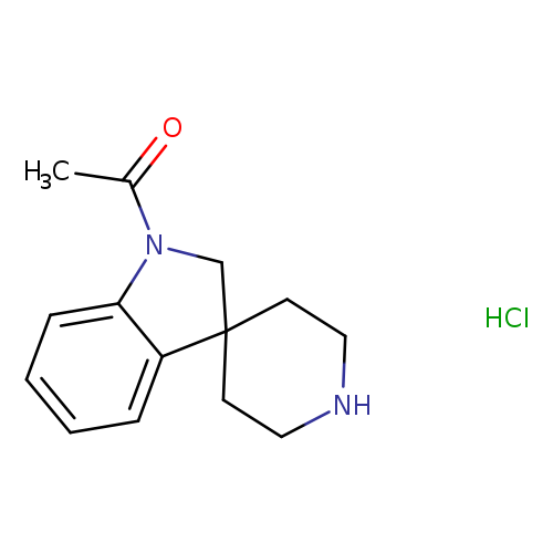1-(Spiro[indoline-3,4'-piperidin]-1-yl)ethanone hcl