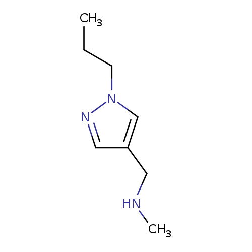 N-methyl-N-[(1-propyl-1H-pyrazol-4-yl)methyl]amine