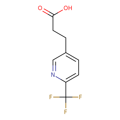 3-[2-(Trifluoromethyl)pyridin-5-yl]propanoic acid