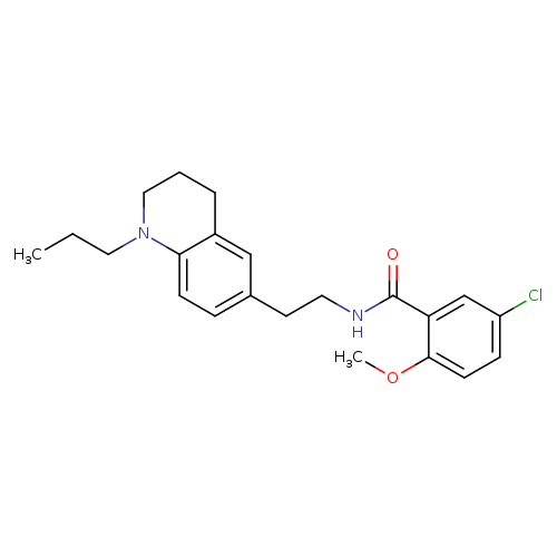 5-chloro-2-methoxy-N-[2-(1-propyl-1,2,3,4-tetrahydroquinolin-6-yl)ethyl]benzamide
