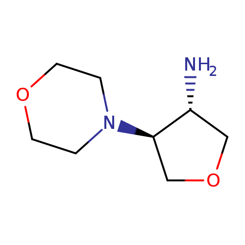 TRANS-4-(4-MORPHOLINYL)TETRAHYDRO-3-FURANAMINE