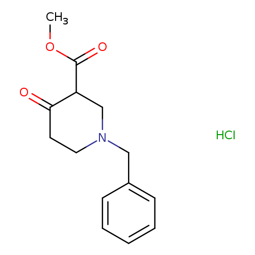Methyl 1-benzyl-4-oxopiperidine-3-carboxylate hydrochloride