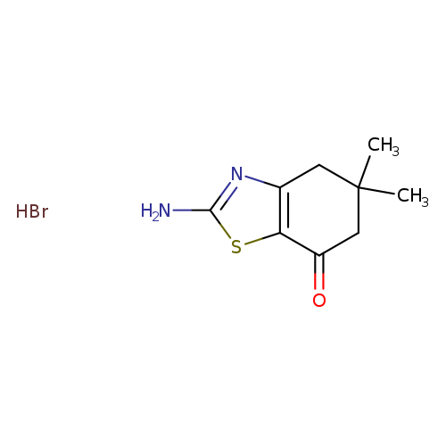 2-Amino-5,5-dimethyl-5,6-dihydro-4h-benzothiazol-7-one HBr
