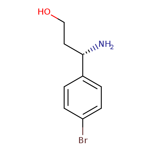 Benzenepropanol, γ-amino-4-bromo-, (γS)-