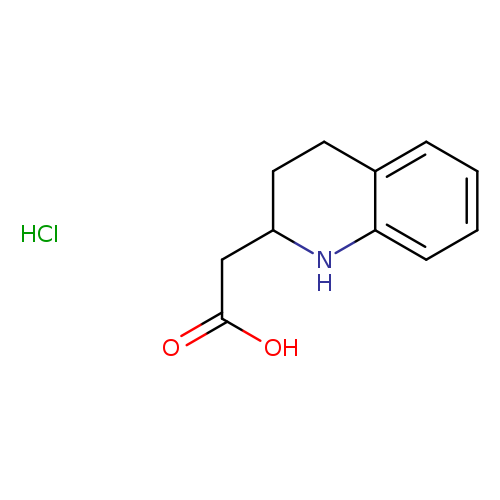 2-(1,2,3,4-tetrahydroquinolin-2-yl)acetic acid hydrochloride