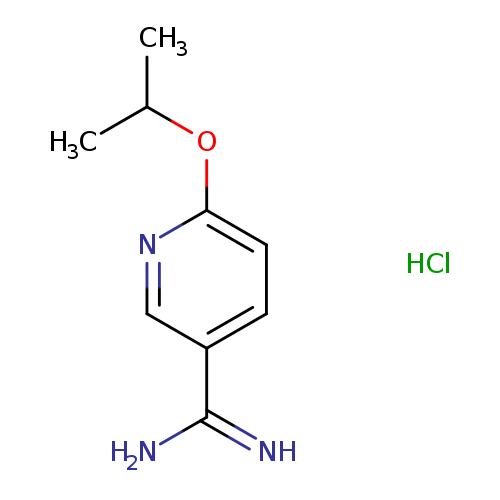 6-(Propan-2-yloxy)pyridine-3-carboximidamide hydrochloride