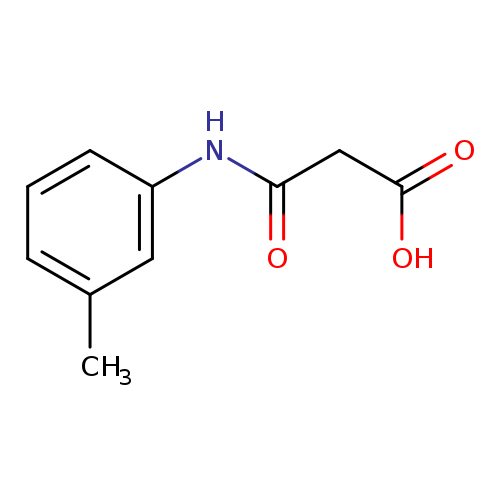 3-[(3-methylphenyl)amino]-3-oxopropanoic acid