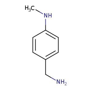 Benzenemethanamine, 4-(methylamino)-