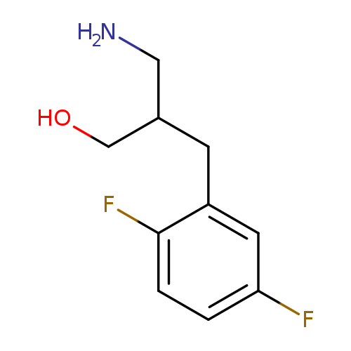 3-amino-2-[(2,5-difluorophenyl)methyl]propan-1-ol