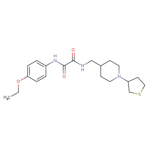 N'-(4-ethoxyphenyl)-N-{[1-(thiolan-3-yl)piperidin-4-yl]methyl}ethanediamide