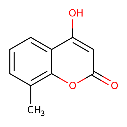 2H-1-Benzopyran-2-one, 4-hydroxy-8-methyl-