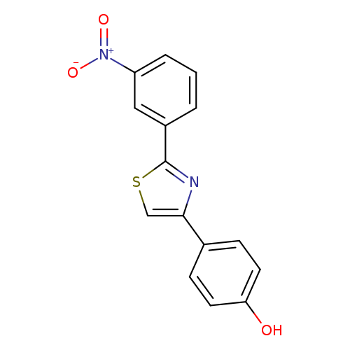 2-(3-Nitrophenyl)-4-(4-hydroxyphenyl)thiazole