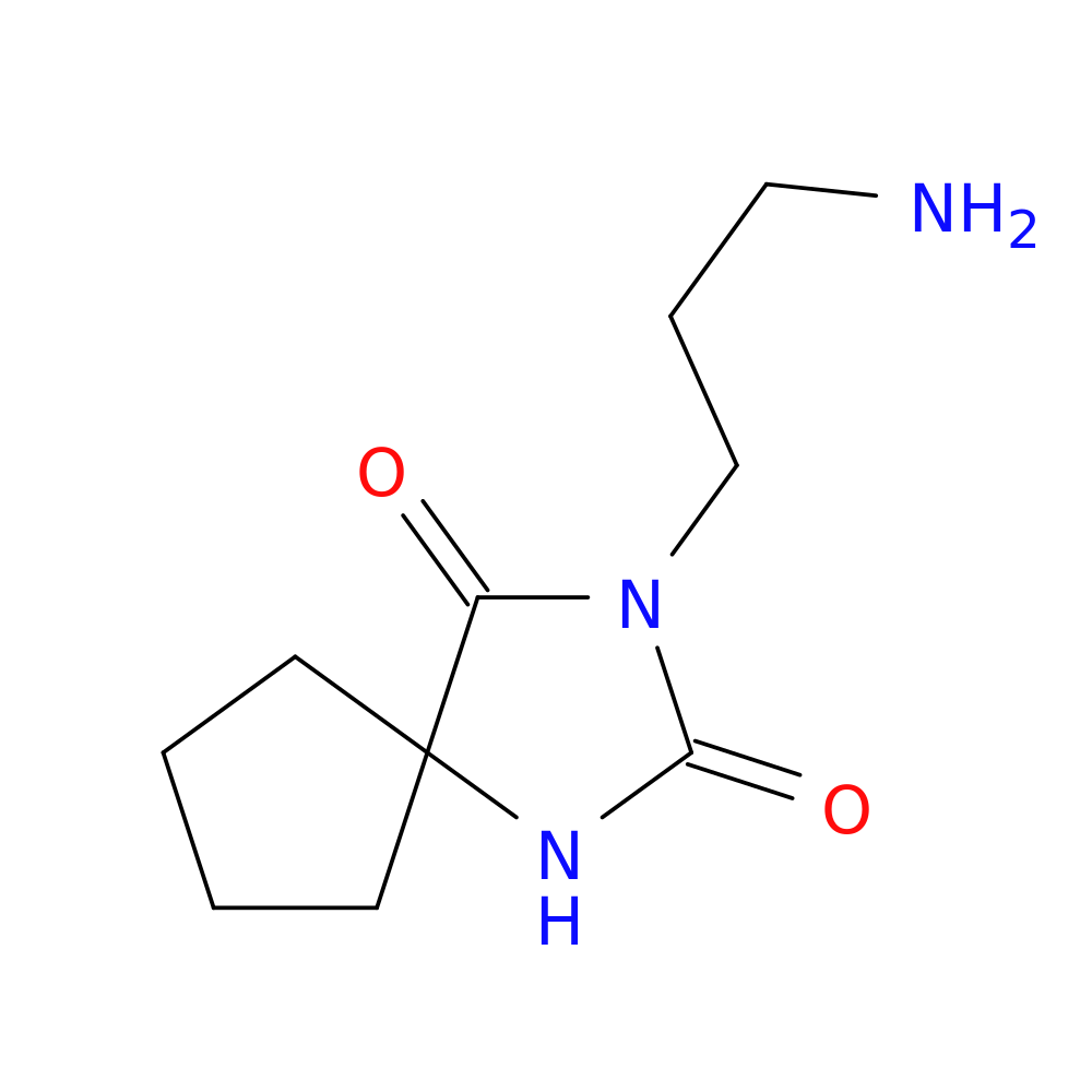 3-(3-aminopropyl)-1,3-diazaspiro[4.4]nonane-2,4-dione