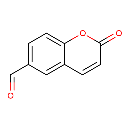 2H-1-Benzopyran-6-carboxaldehyde, 2-oxo-