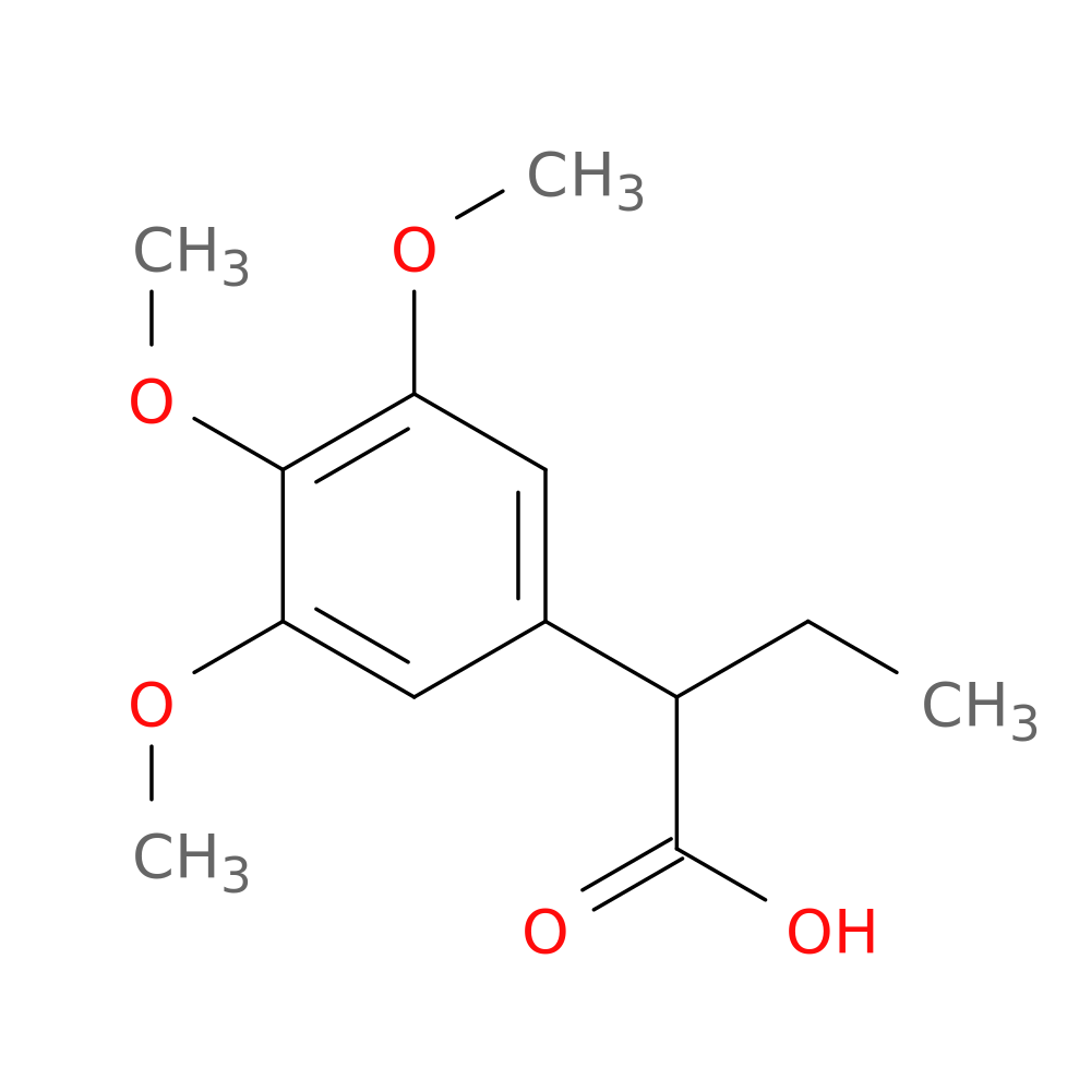 2-(3,4,5-Trimethoxyphenyl)butanoic acid