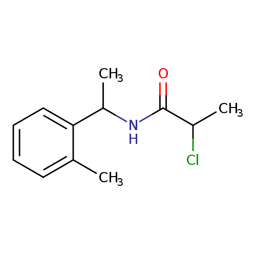 2-chloro-N-[1-(2-methylphenyl)ethyl]propanamide