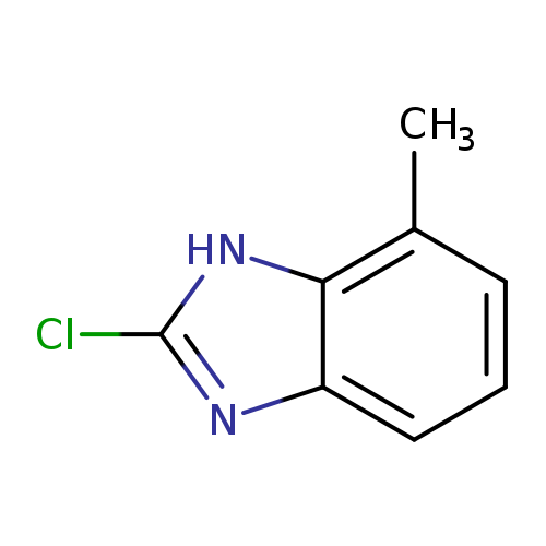 1H-Benzimidazole, 2-chloro-7-methyl-
