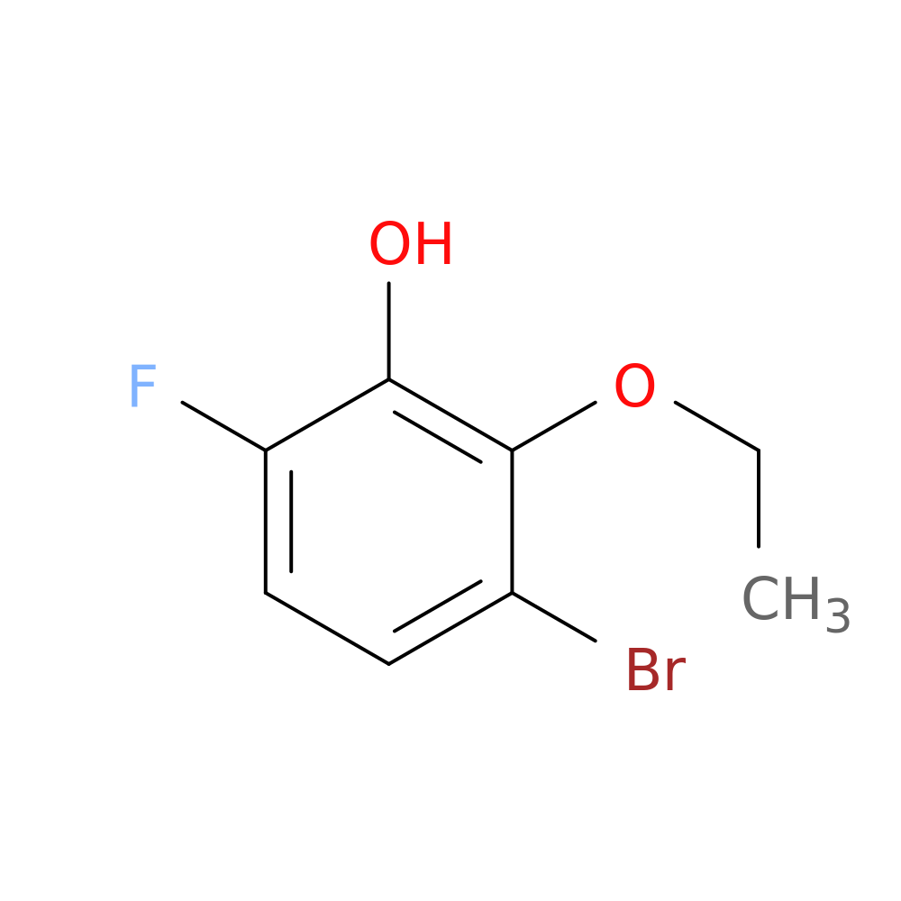 3-bromo-2-ethoxy-6-fluorophenol