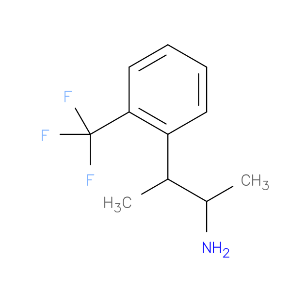 3-[2-(trifluoromethyl)phenyl]butan-2-amine
