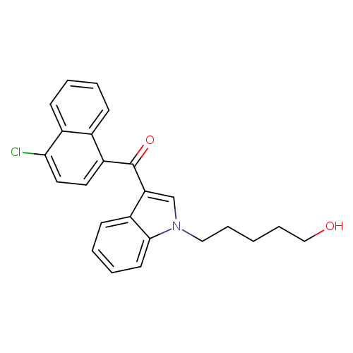 JWH 398 N-(5-hydroxypentyl) metabolite