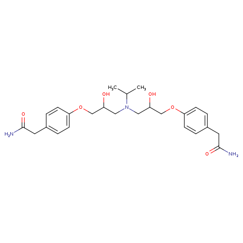 2,2'-((((Isopropylazanediyl)bis(2-hydroxypropane-3,1-diyl))bis(oxy))bis(4,1-phenylene))diacetamide