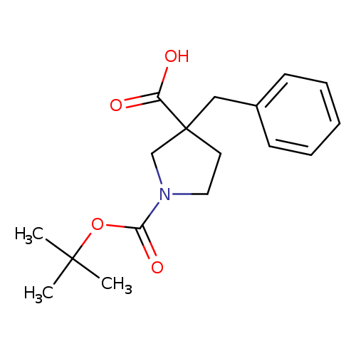 3-benzyl-1-[(2-methylpropan-2-yl)oxycarbonyl]pyrrolidine-3-carboxylic acid