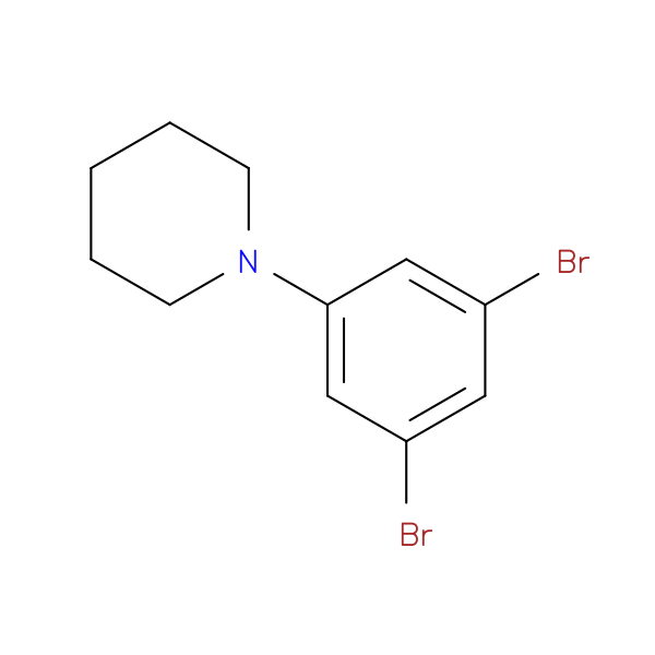 1-(3,5-Dibromophenyl)piperidine