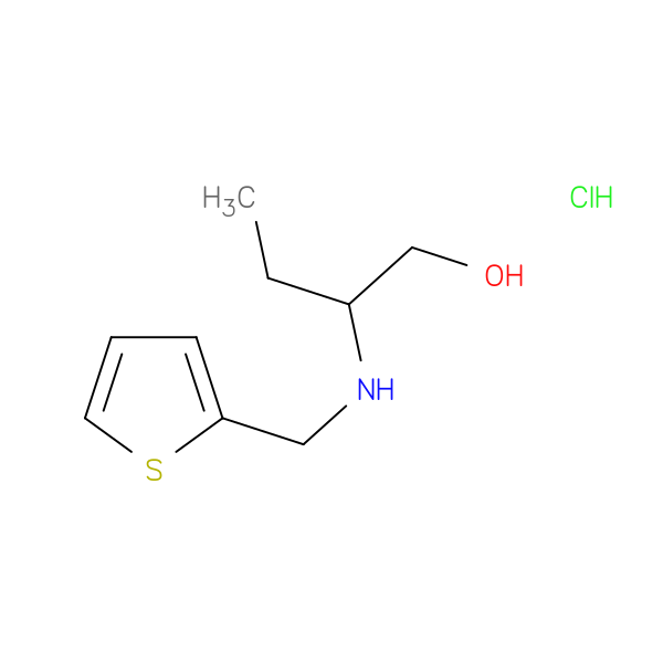 2-[(2-thienylmethyl)amino]-1-butanol hydrochloride