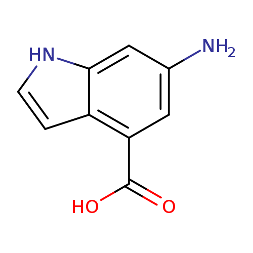 1H-Indole-4-carboxylic acid, 6-aMino-
