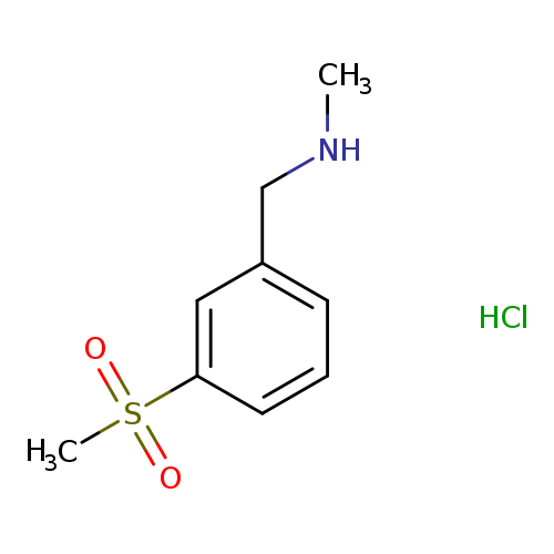 [(3-methanesulfonylphenyl)methyl](methyl)aminehydrochloride