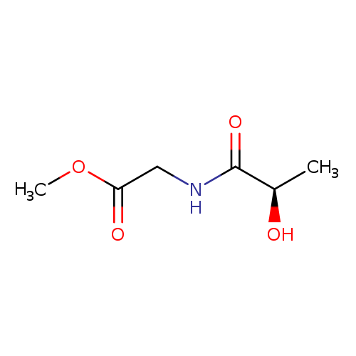 Glycine, N-[(2R)-2-hydroxy-1-oxopropyl]-, methyl ester (9CI)