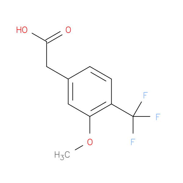 2-(3-Methoxy-4-(trifluoromethyl)phenyl)acetic acid