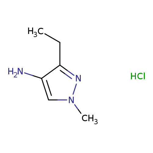 3-ethyl-1-methyl-1H-pyrazol-4-amine hydrochloride