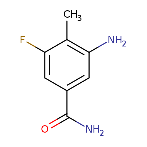 3-amino-5-fluoro-4-methylbenzamide