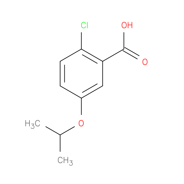 2-chloro-5-(propan-2-yloxy)benzoic acid