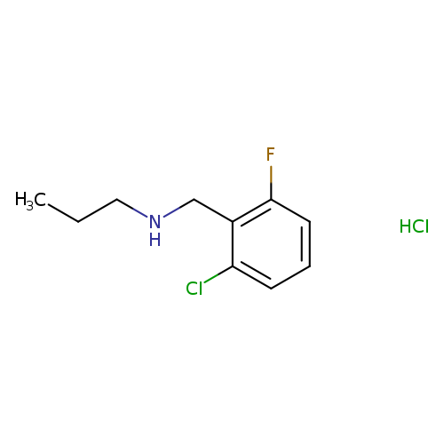 [(2-chloro-6-fluorophenyl)methyl](propyl)amine hydrochloride