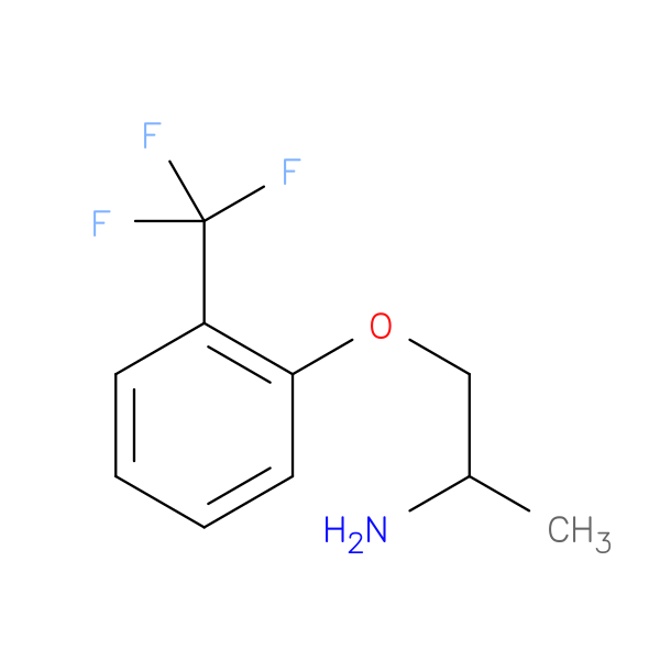1-[2-(trifluoromethyl)phenoxy]propan-2-amine