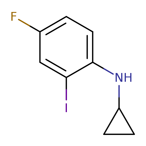 N-cyclopropyl-4-fluoro-2-iodoaniline